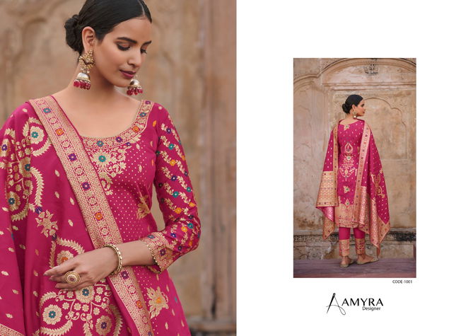 Amyra Lajjao Heavy Designer Wholesale Wedding Salwar Suits